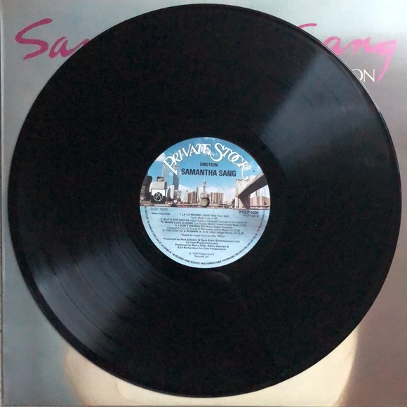 Samantha Sang Emotion Vinyl Lp '78 - Picture 7 of 8